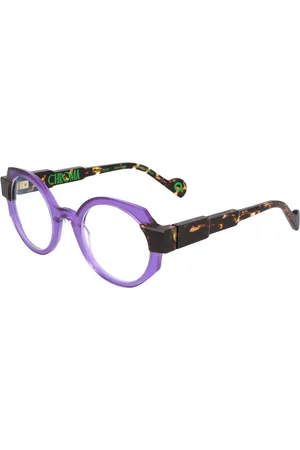 Etnia Barcelona Tilbehør, unisex, Lilla, 48 MM, Moderne Irregulære Briller Chroma N01
