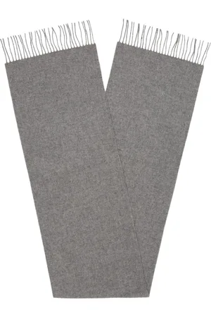 Brooks Brothers Tilbehør, Herre, Grå, ONE SIZE, Cashmere, Cashmere Tørklæde