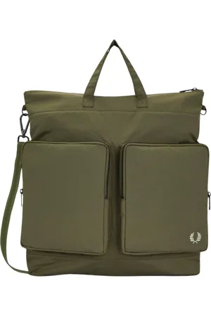 Fred Perry Taske, Herre, Grøn, ONE SIZE, Uld, Nylon Skuldertaske