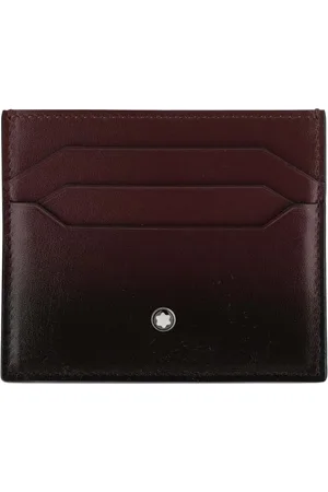 Montblanc Tilbehør, Herre, Rød, ONE SIZE, Læder, Kortholder