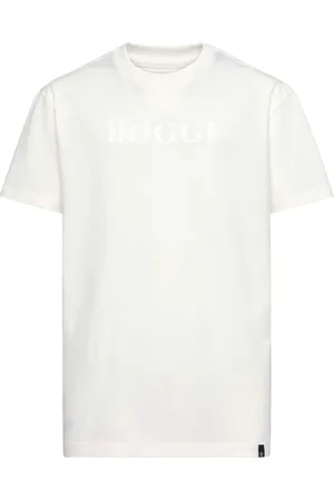 Boggi Milano Top, Herre, Hvid, S, Bomuld, Cotton Jersey T-Shirt