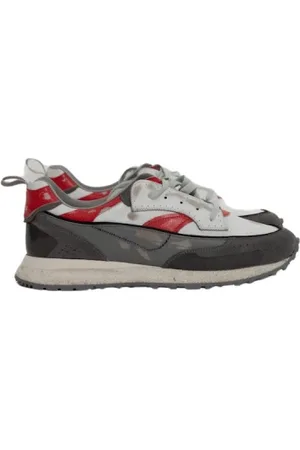 Hidnander Sko, Herre, Hvid, 44 EU, Læder, Threedome Sneakers