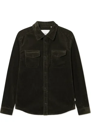 Les Deux Jakke, Herre, Brun, L, Bomuld, Kody Heavy Corduroy Overshirt