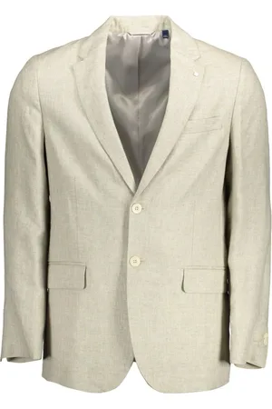 GANT Jakke, Herre, , XL, Linned, Klassisk linnedblazer