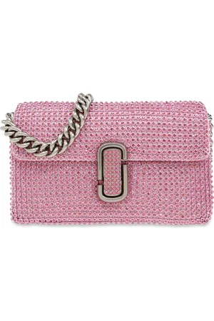 Marc Jacobs Taske, Dame, Lyserød, ONE SIZE, Uld, The J Marc Mini Shoulder Bag