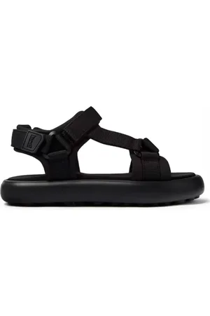 Camper Sko, Herre, Sort, 43 EU, Polyester, Sort flade sandaler