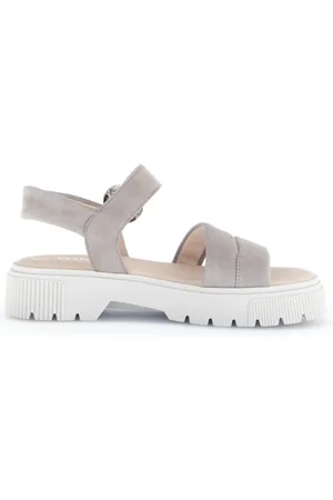 Gabor Sko, Dame, Grå, 35 1/2 EU, Platform Sandal