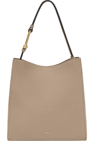 Furla Taske, Dame, Grå, ONE SIZE, Uld, Nuvola Bucket Bag S