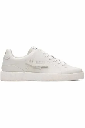 Clarks Sko, Dame, Hvid, 39 1/2 EU, Læder, Tormatch Sneakers