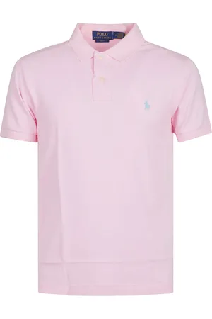 Ralph Lauren Top, Herre, Lyserød, M, Slim Fit Polo Skjorte