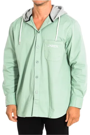 La Martina Sweathshirts & Hoodies, Herre, Grøn, L, Bomuld, Langærmet Hættetrøje