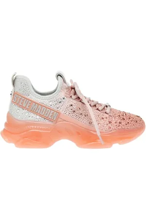 Steve Madden Sko, Dame, Flerfarvet, 40 EU, Uld, Sneakers med ombre-effekt og rhinstensudsmykning