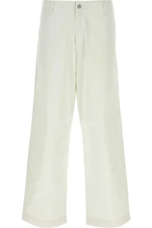 Emporio Armani Bukser, Herre, Hvid, S, Bomuld, Stretch Cotton Chino Pant