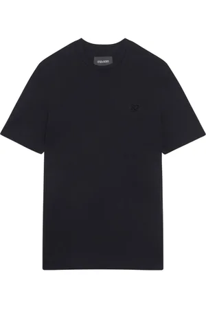 Lyle & Scott Top, Herre, Sort, M, Bomuld, Tonal Eagle T-shirt