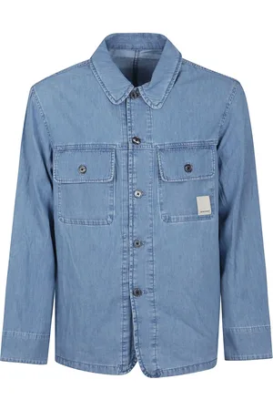Emporio Armani Skjorte, Herre, Blå, S, Elegant Herreskjorte