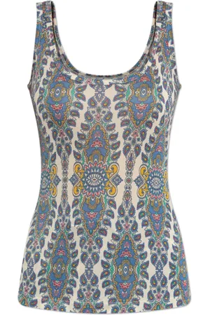 Etro Top, Dame, Flerfarvet, M, Strappy Top