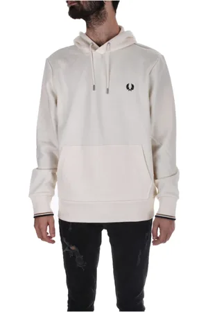 Fred Perry Sweathshirts & Hoodies, Herre, , XL, Bomuld, Hættetrøje med Frontlomme