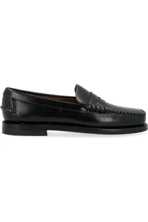 SEBAGO Sko, Dame, Sort, 37 1/2 EU, Læder, Klassisk Dan Læder Moccasin