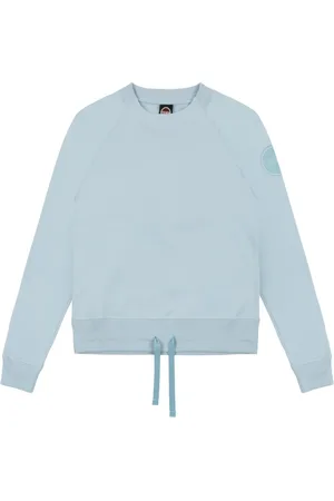 Colmar Sweathshirts & Hoodies, Dame, Blå, XL, Bomuld, Velvet Sweater