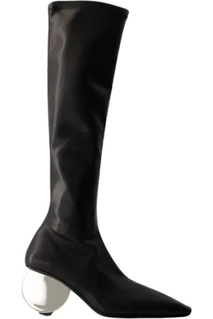 Courrèges Sko, Dame, Sort, 37 EU, Circle Heel Støvler
