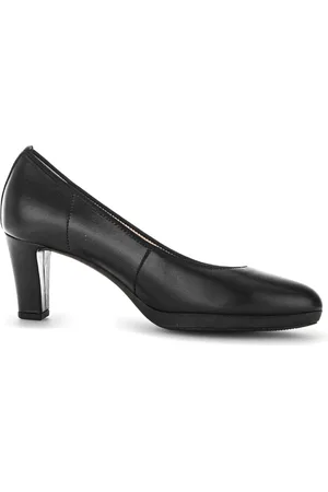 Gabor Sko, Dame, Sort, 40 EU, Uld, Stilfuld Dame Læderpumps