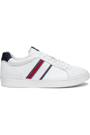 Nero Giardini Sko, Herre, Flerfarvet, 40 EU, Læder, 707 Oakland Bianco Sauvage Blu Sneakers
