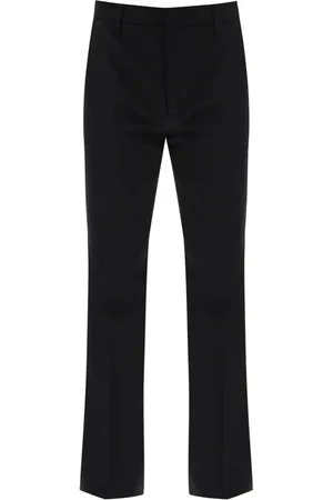 Etro Bukser, Herre, Sort, L, Uld, Slim-fit Bukser