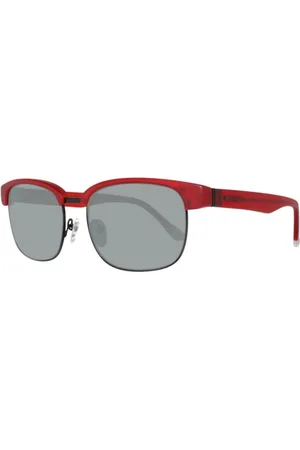 GANT Tilbehør, Herre, Rød, 56 MM, Røde acetat- og metalsolbriller