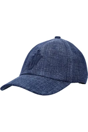 J.W.Anderson Tilbehør, unisex, Blå, ONE SIZE, Bomuld, Blå Anker Logo Baseball Kasket