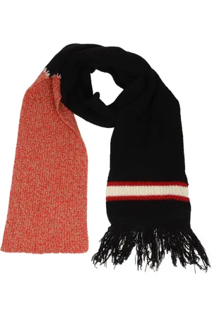 Marni Tilbehør, Herre, Sort, ONE SIZE, Uld, Vintertørklæde