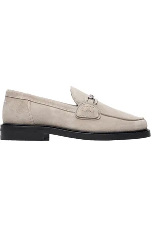 Filling pieces Sko, Herre, , 39 EU, Suede, Suede Taupe Loafer Sko