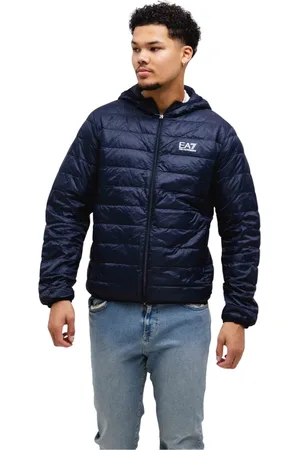 Emporio Armani Jakke, Herre, Blå, S, Polyester, Mørkeblå Jakke