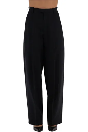 Marni Bukser, Dame, Sort, S, Bomuld, Wide Bukser