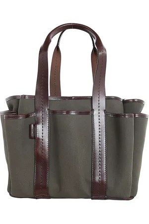 Max Mara Taske, Dame, Grøn, ONE SIZE, Uld, Gardenca Tote Bag