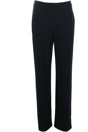 Frank Lyman Bukser, Dame, Blå, S, Polyester, Wide Leg Strikbukser