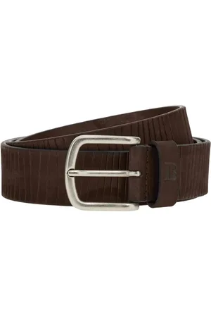 Boggi Milano Tilbehør, Herre, Brun, 95 CM, Læder, Carved Nubuck Bælte
