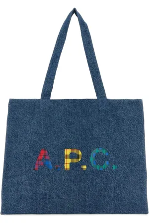 A.P.C. Taske, Dame, Blå, ONE SIZE, Denim, Denim Diane Shopping Bag