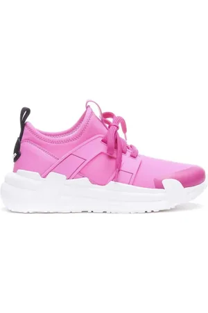 Moncler Sko, Dame, Lyserød, 38 EU, Tyl, Stylish Sneaker