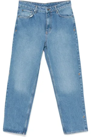 Daily paper Jeans, Herre, Blå, XL, Denim, Blå Denim Jeans med Klassisk Stil
