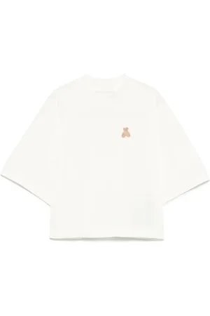 Palm Angels Top, Dame, Hvid, XS, Bomuld, T-Shirt & Polo Sæt