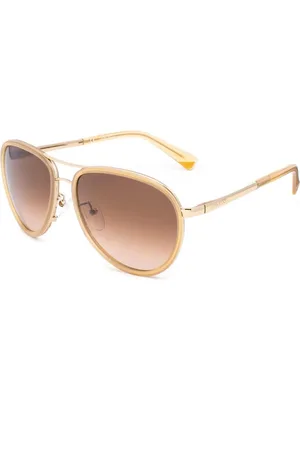 Nina Ricci Tilbehør, Dame, Gul, ONE SIZE, Uld, Golden Gradient Solbriller