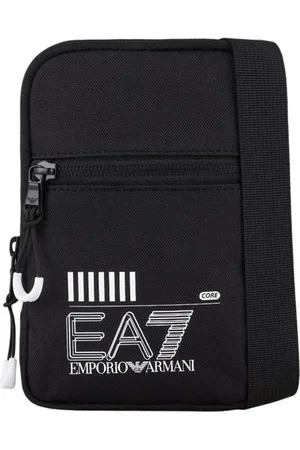 EA7 Taske, Herre, Sort, ONE SIZE, Uld, Sort Nylon Skuldertaske