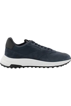 Hogan Sko, Herre, Blå, 41 1/2 EU, Bomuld, Navy Sneakers