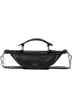 LANCEL Taske, Dame, Sort, ONE SIZE, Læder, Origami Mini Håndtaske Sort