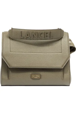 LANCEL Taske, Dame, Grøn, ONE SIZE, Uld, Ninon Flap Crossbody Taske Grøn