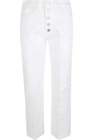 3x1 Jeans, Dame, Hvid, W25, Bomuld, Hvide Jeans, Italiensk Fremstillet, Bomuldsblanding