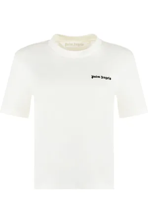 Palm Angels Top, Dame, , XS, Bomuld, Crew-Neck T-Shirt