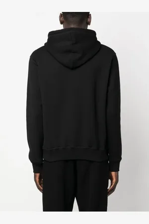 Dsquared2 Sweathshirts & Hoodies, Herre, Sort, XL, Bomuld, Cool Fit Sort Hættetrøje