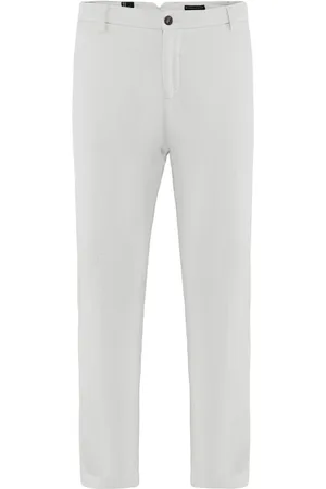 Bomboogie Bukser, Herre, Hvid, W38, Bomuld, Japan Comfy Fit Bukser