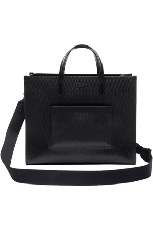 Lacoste Taske, Dame, Sort, ONE SIZE, Uld, Medium Leather Tote Bag Chantaco